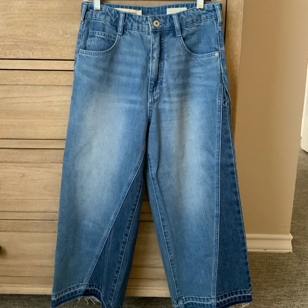Anthropologie Wide leg jeans